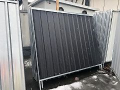 29m Bauzaun Lackiert Farbe Wählbar Sichtschutz