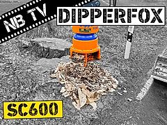 Dipperfox Baumstumpffräse SC600 - bis zu 60 Stümpfe pro Stunde