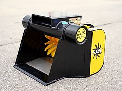 GYRUStar 2-50E | Schaufelseparator Minibagger | Sieblöffel Bagger | Siebschaufel