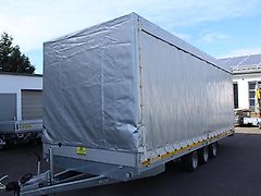 Eduard 6m x 2,20 m 3500 kg Dreiachser Pritsche Schiebeplane