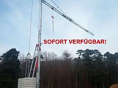 FB GRU GA 134 Turmdrehkran, Kran, Baukran, Untendreher, EUROGRU