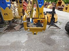 SMP - SW-Greiferaufnahme SMP2 für GM 7C / 8 / 10 - SW: SMP 2 - SW-Identmaße oben: 100-440/520-100 - Greiferaufnahme Ident-Maße: 60-115/120 - Bagger: 12t-24t