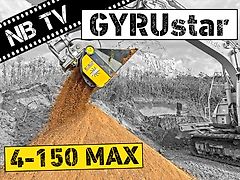 GYRUStar 4-150MAX (opt. Verachtert CW40, Lehnhoff usw.) | Separatorschaufel Bagger und Radlader | Siebschaufel