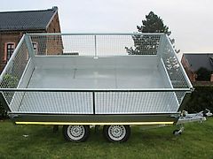 Eduard Dreiseitenkipper 3318 GD 3500kg Elektropumpe Stahlgitter