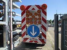 Horizont Absperrtafel FA2KL fahrbar