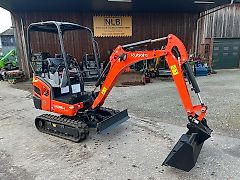 Kubota KX 016-4 Minibagger Radlader MS01