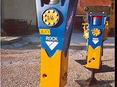 Rock - Hammer/ Hydraulikhammer HB 1/4 - Adapterplatten-Ausführung - Bagger: 1,2t-4t