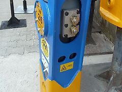 Rock - Hammer/ Hydraulikhammer HB 2/6 - Adapterplatten-Ausführung / Schallschutz - Bagger: 2t-6,5t