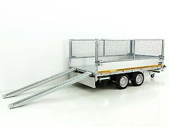 Eduard Heckkipper 160x311cm 2,7t|E+Hand Pumpe|Rampen+Stützen|Gitt