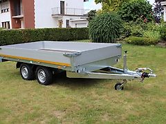 Eduard 3116 2000 kg Hochlader Anhänger Tandem